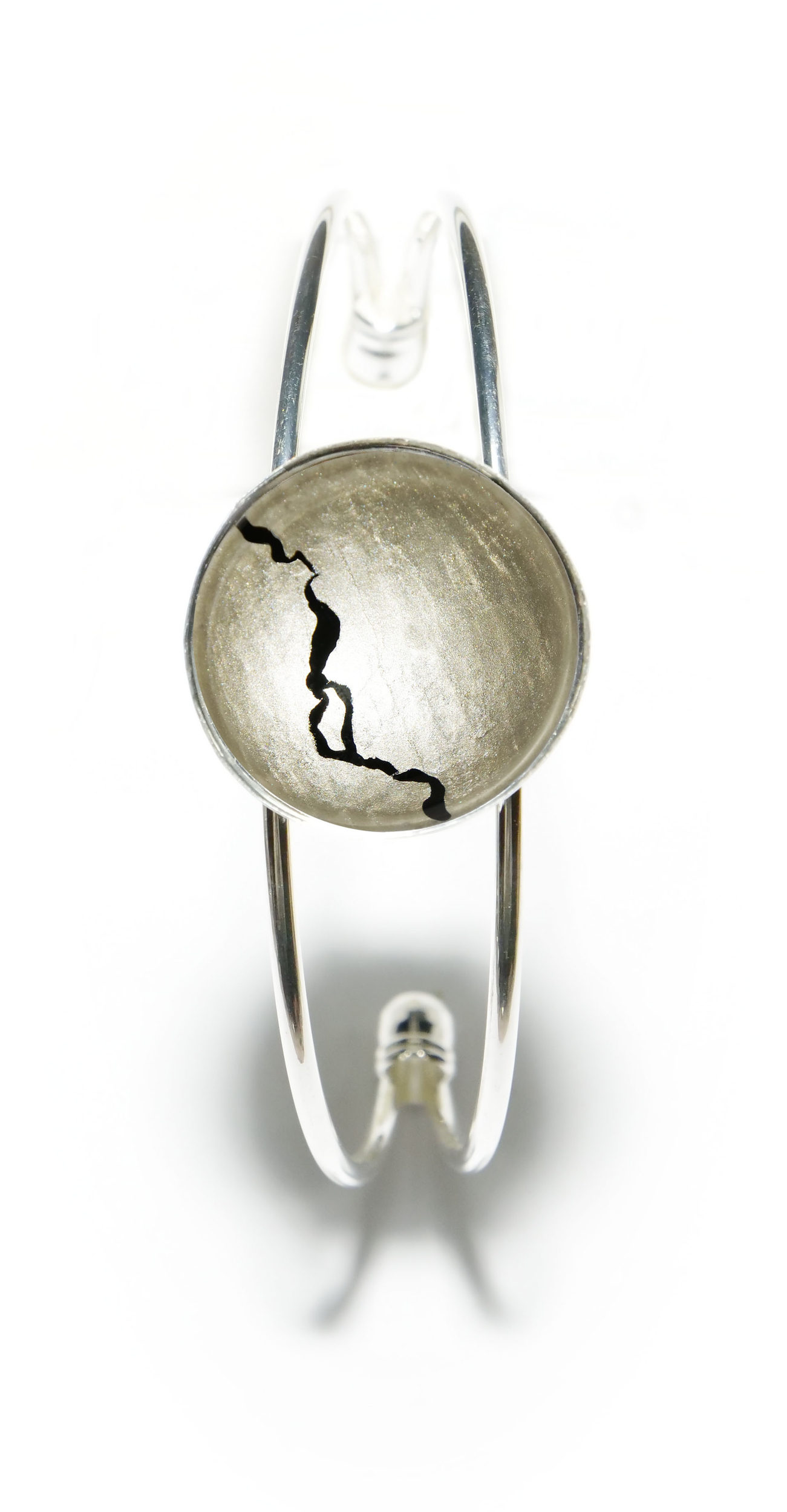Bracelet Jonc argent~cuivre