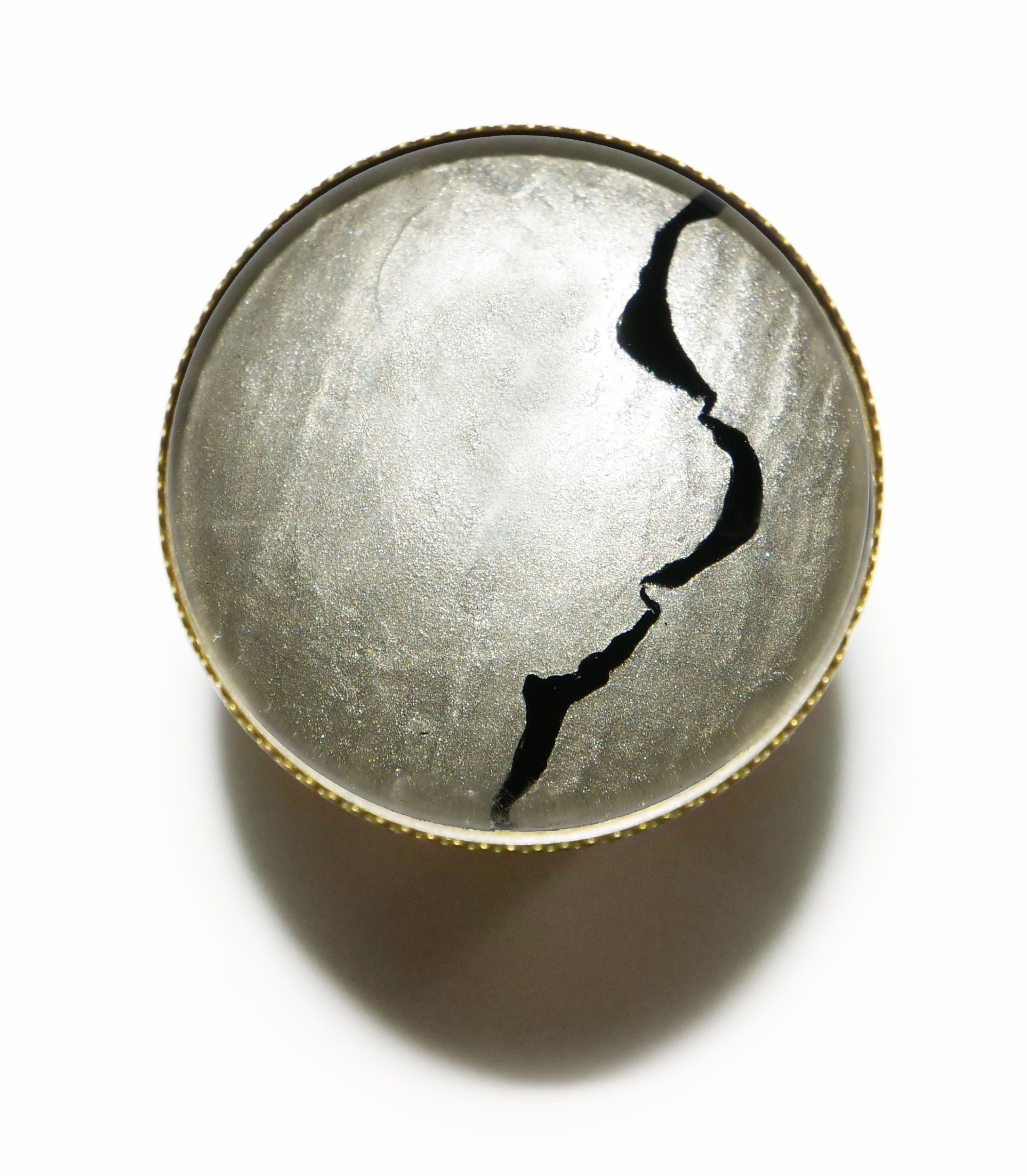 Bague Vintage argent~cuivre
