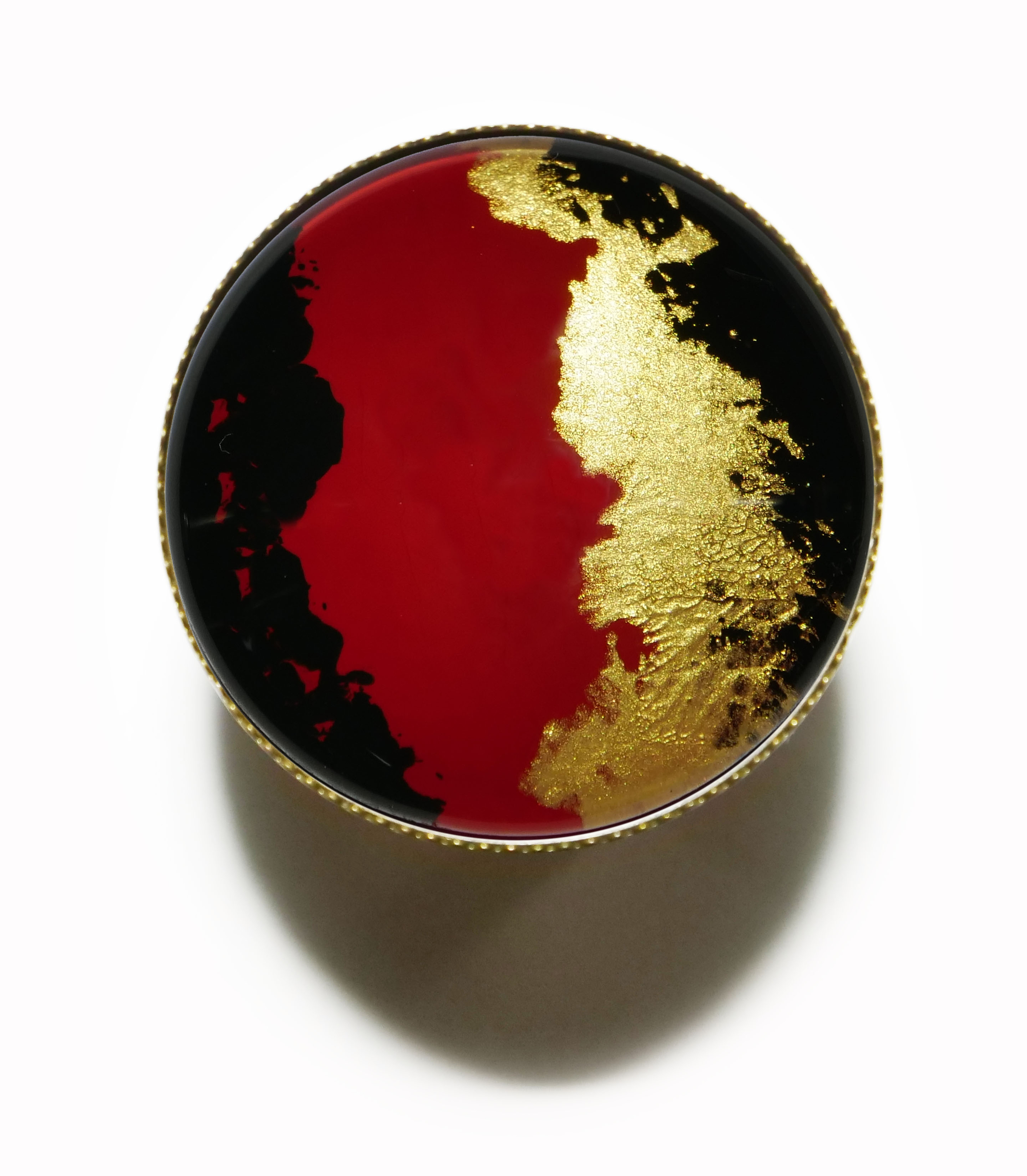 Bague Vintage rouge~violet