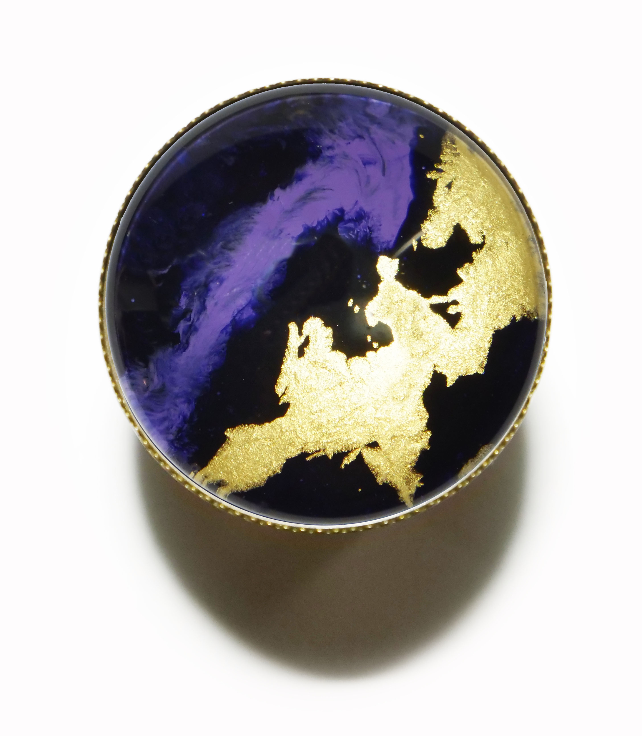 Bague vintage V