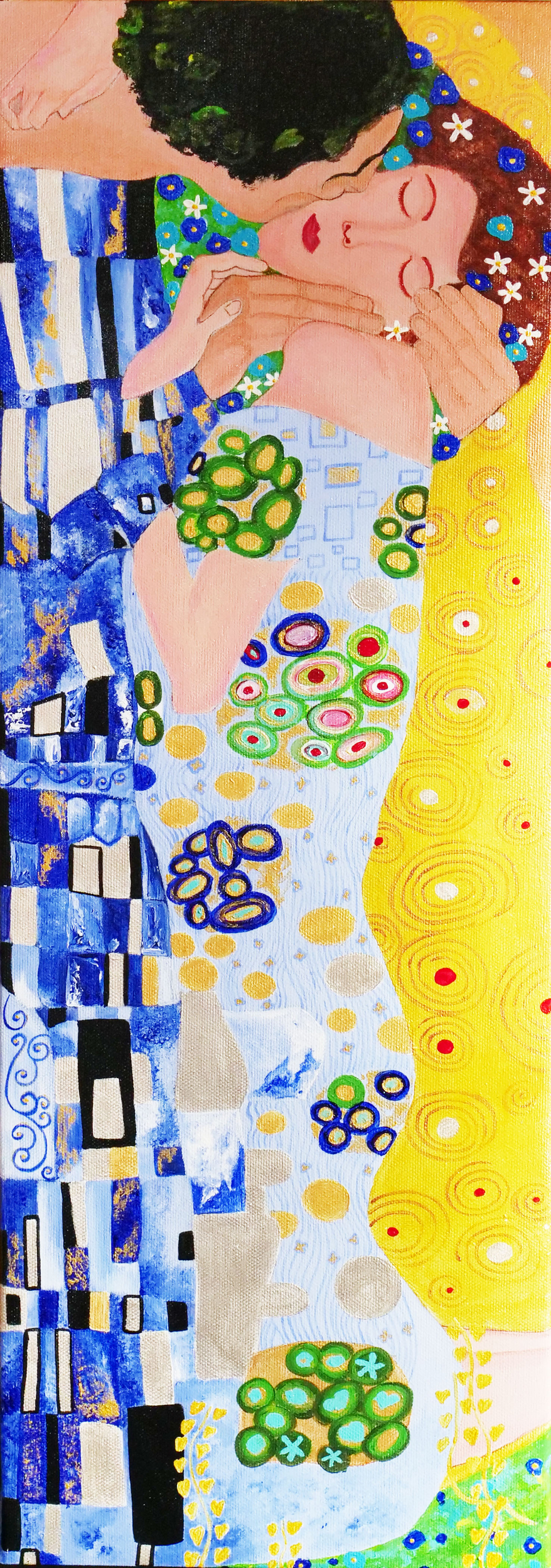 Le Baiser - Klimt 20 x 60 cm