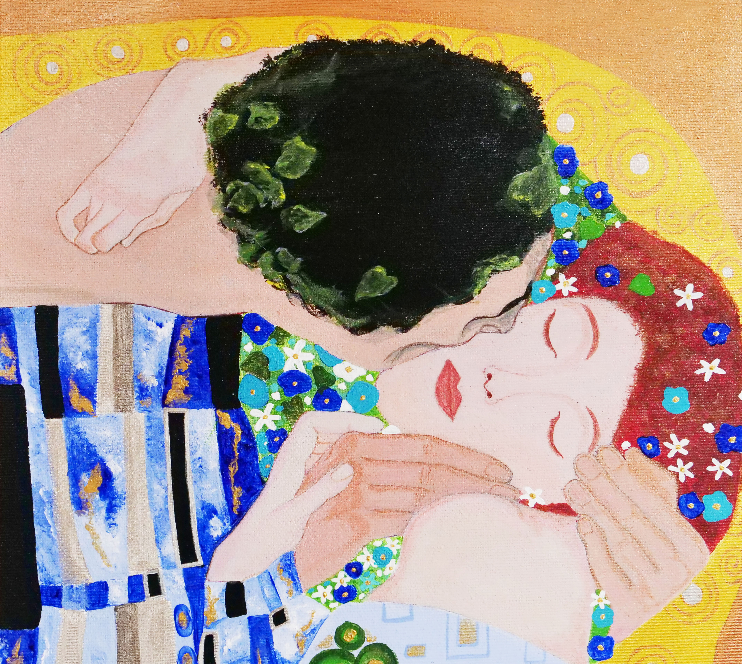 Le Baiser - Klimt 30 x 90 cm