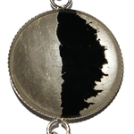 plume argent noir zoom