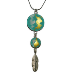 plume turquoise