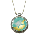 sautoir turquoise