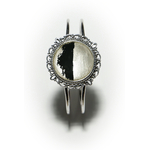 bracelet argent noir