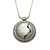 sautoir argent liseret