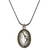 0-Ovale argent liseret