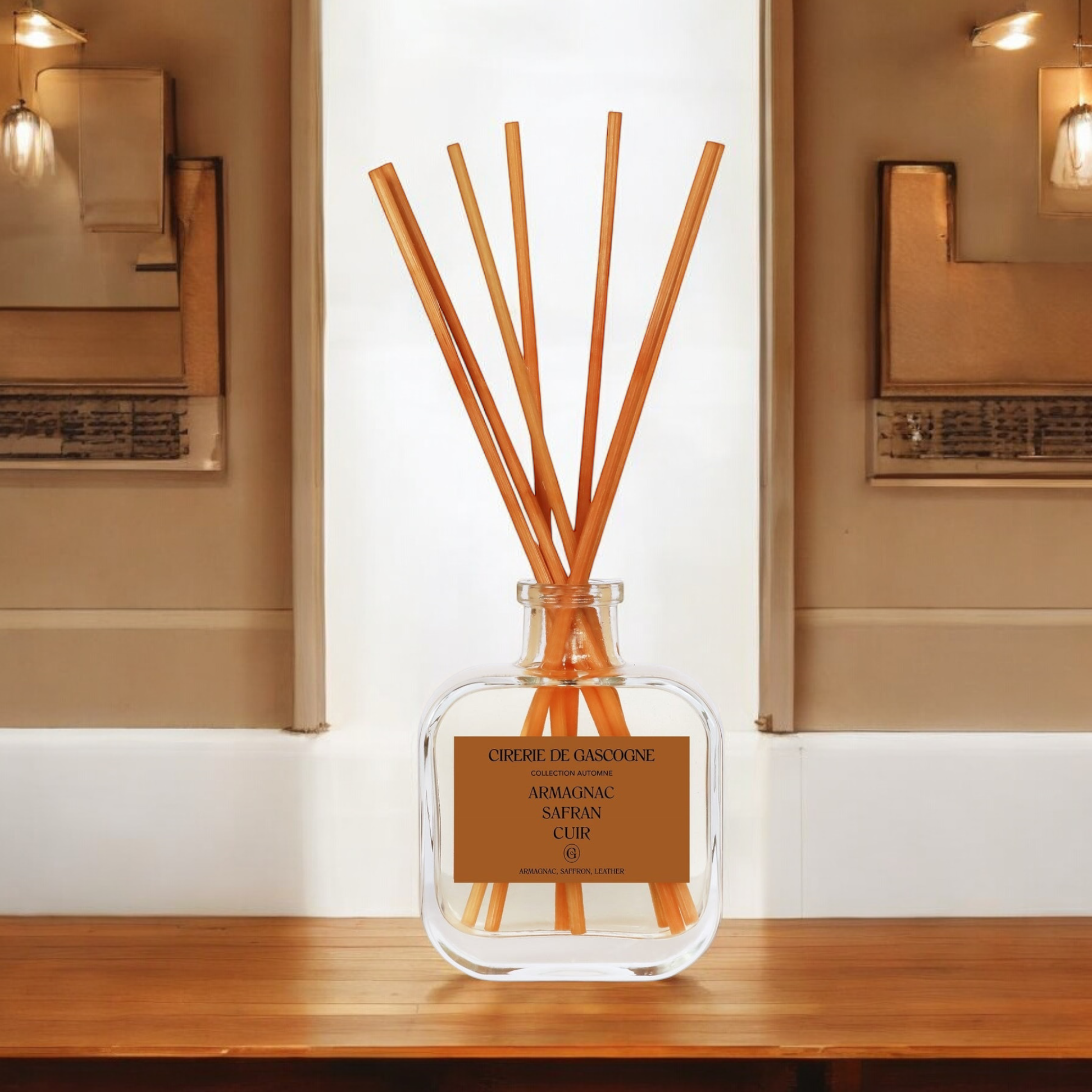 Diffuseur Parfum Bâtonnets/200ml/Cirerie Gascogne