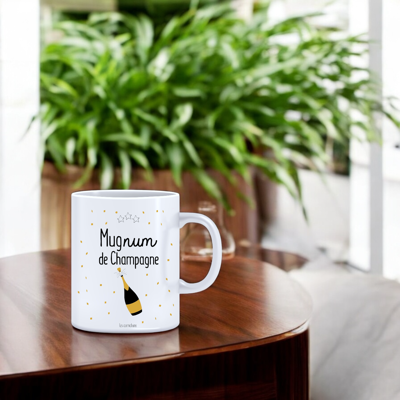 Mug Mugmun Humour Champagne/Vins