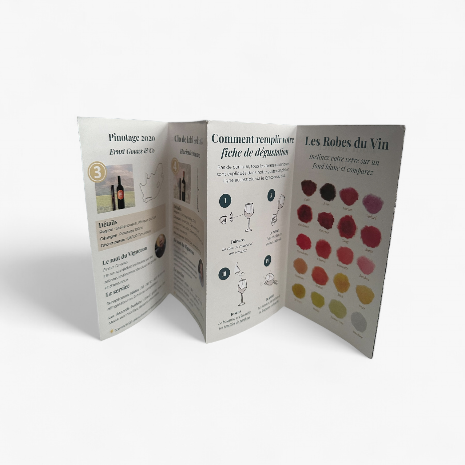 Coffret Vin du Monde Flakon – 4 Vins en Tubes de 100 ml