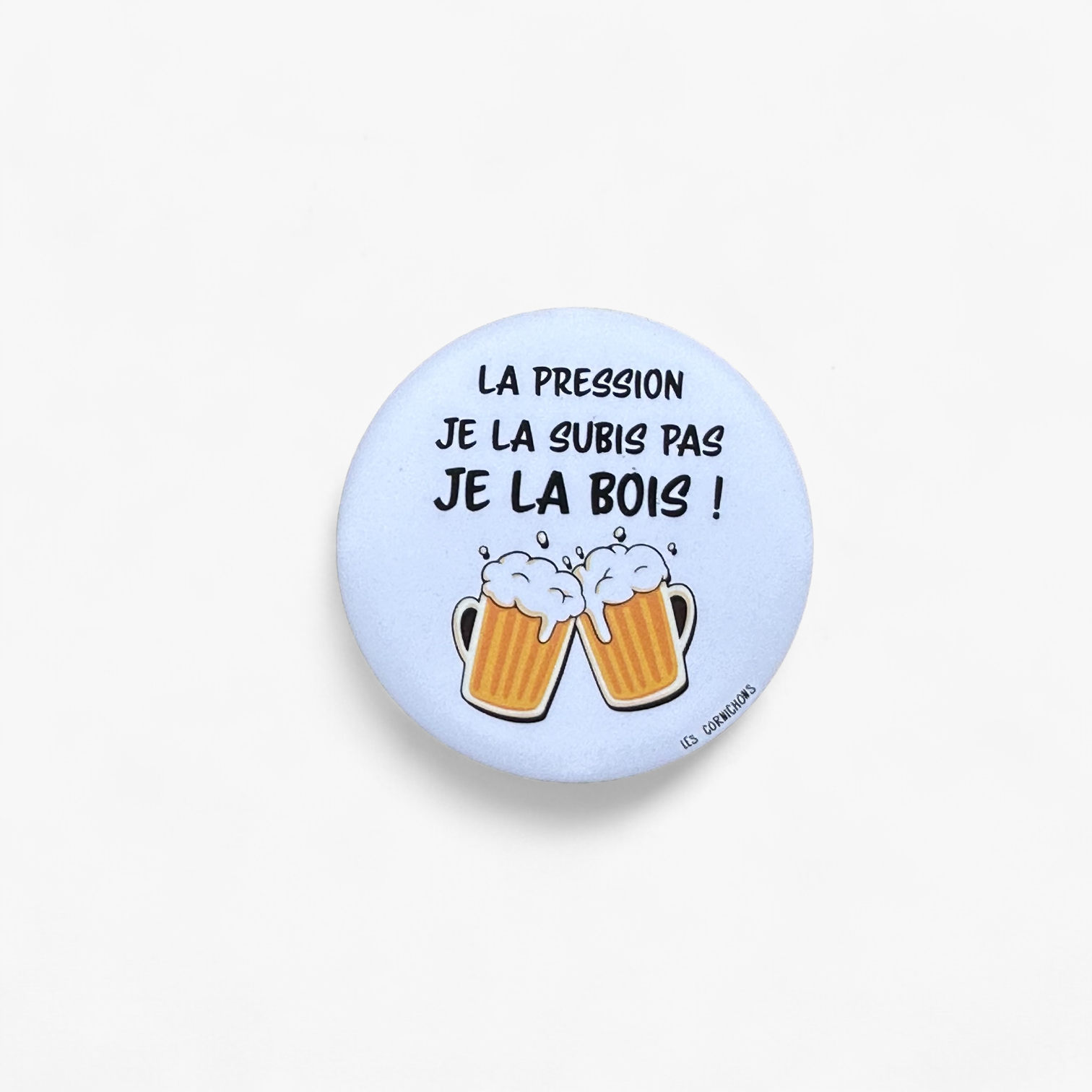 Magnet Décapsuleur Bière/Serv Ambiance Apéro/56 mm/Les Cornichons