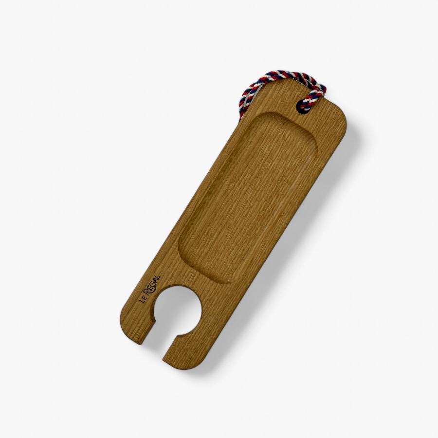 Planche Bois Encoche Verre/Service Ambiance Apéro/Chêne/Le Régal