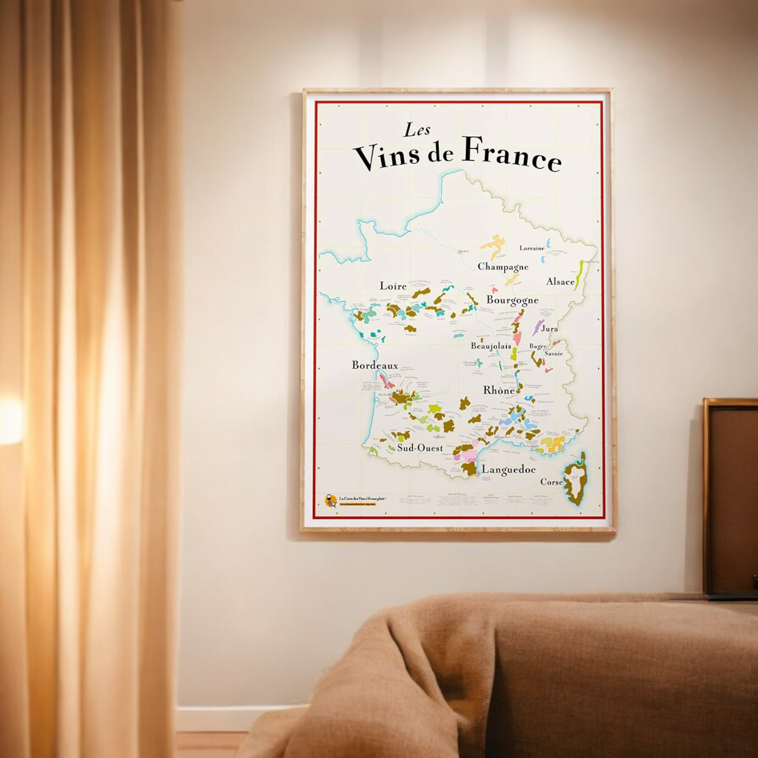 Carte des Vins de France à Gratter : Explorez et Dégustez