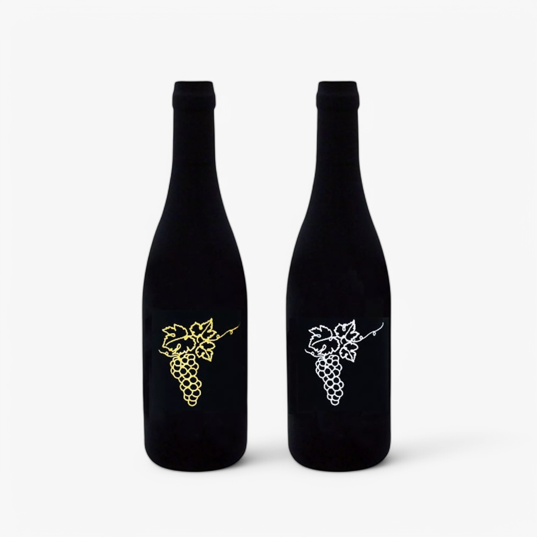 Chaussettes de Dégustation Vin à l'Aveugle-Motif Raisin