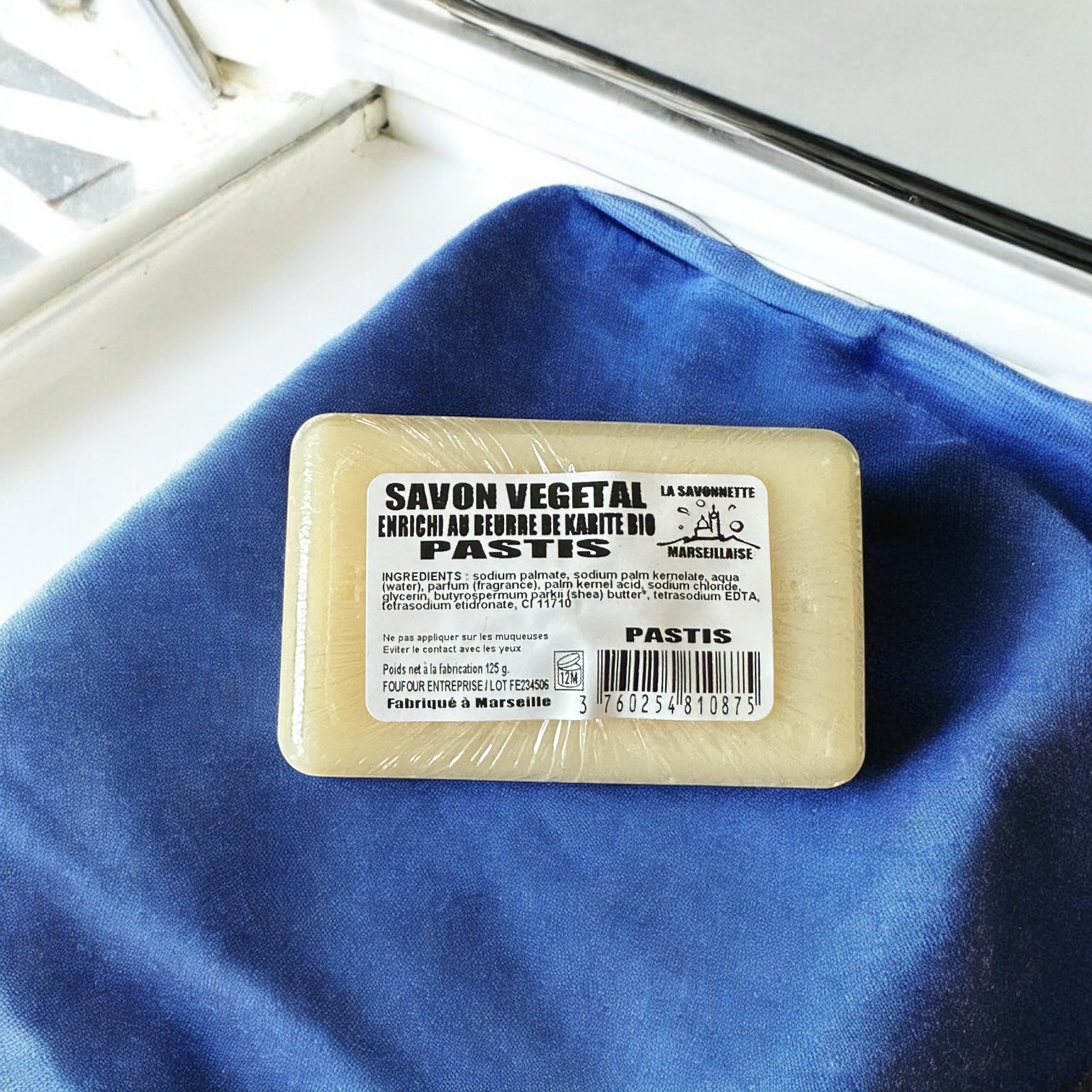 Savon Bio Artisanal Parfum Pastis-Idée Cadeau–Fabriqué en France