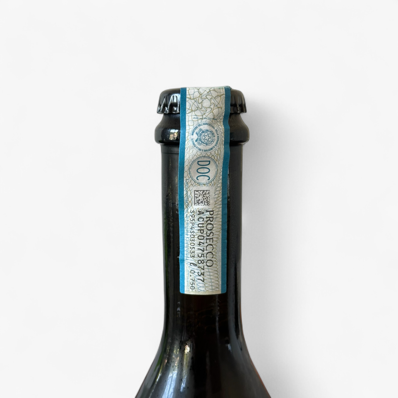 Prosecco DOC Frizzante, Vin Blanc Bio Italien Effervescent