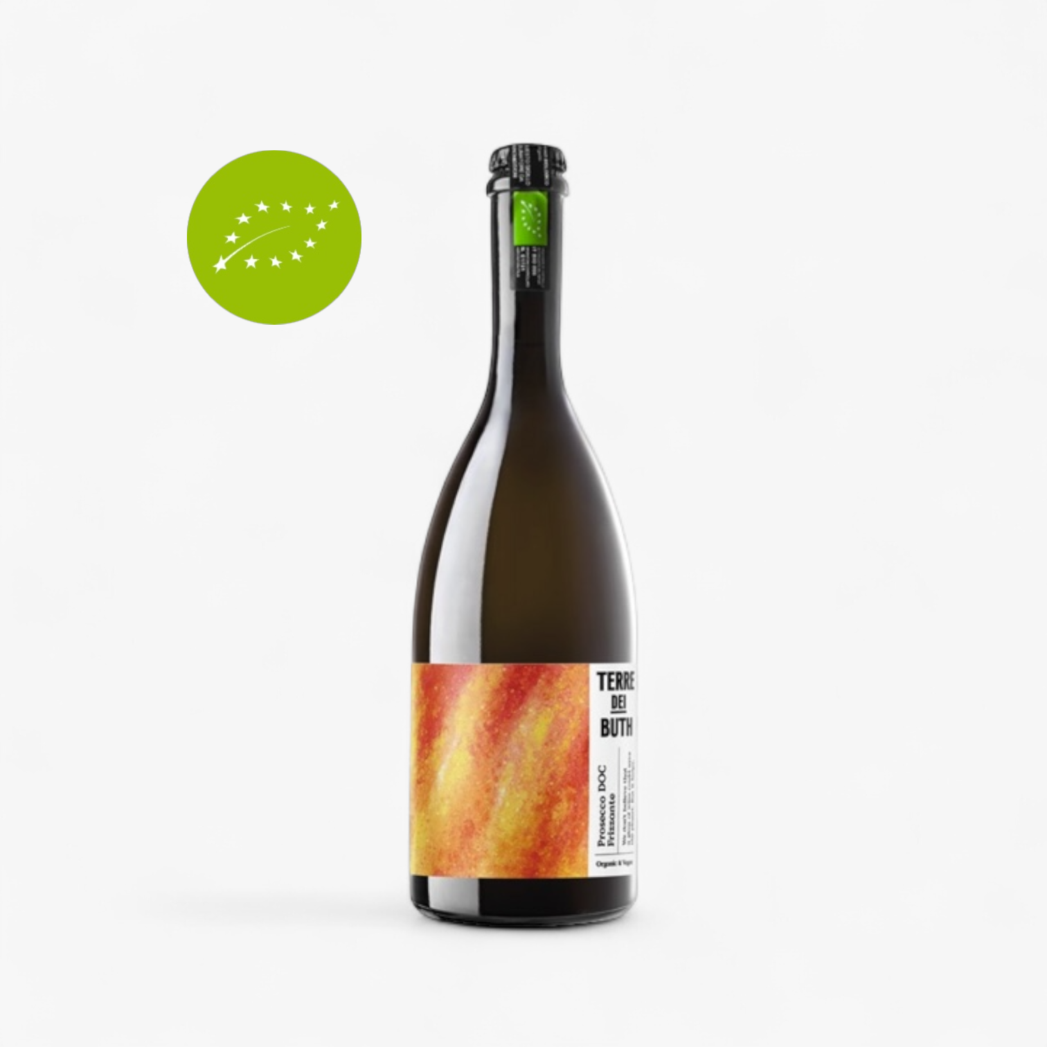 Prosecco DOC Frizzante, Vin Blanc Bio Italien Effervescent