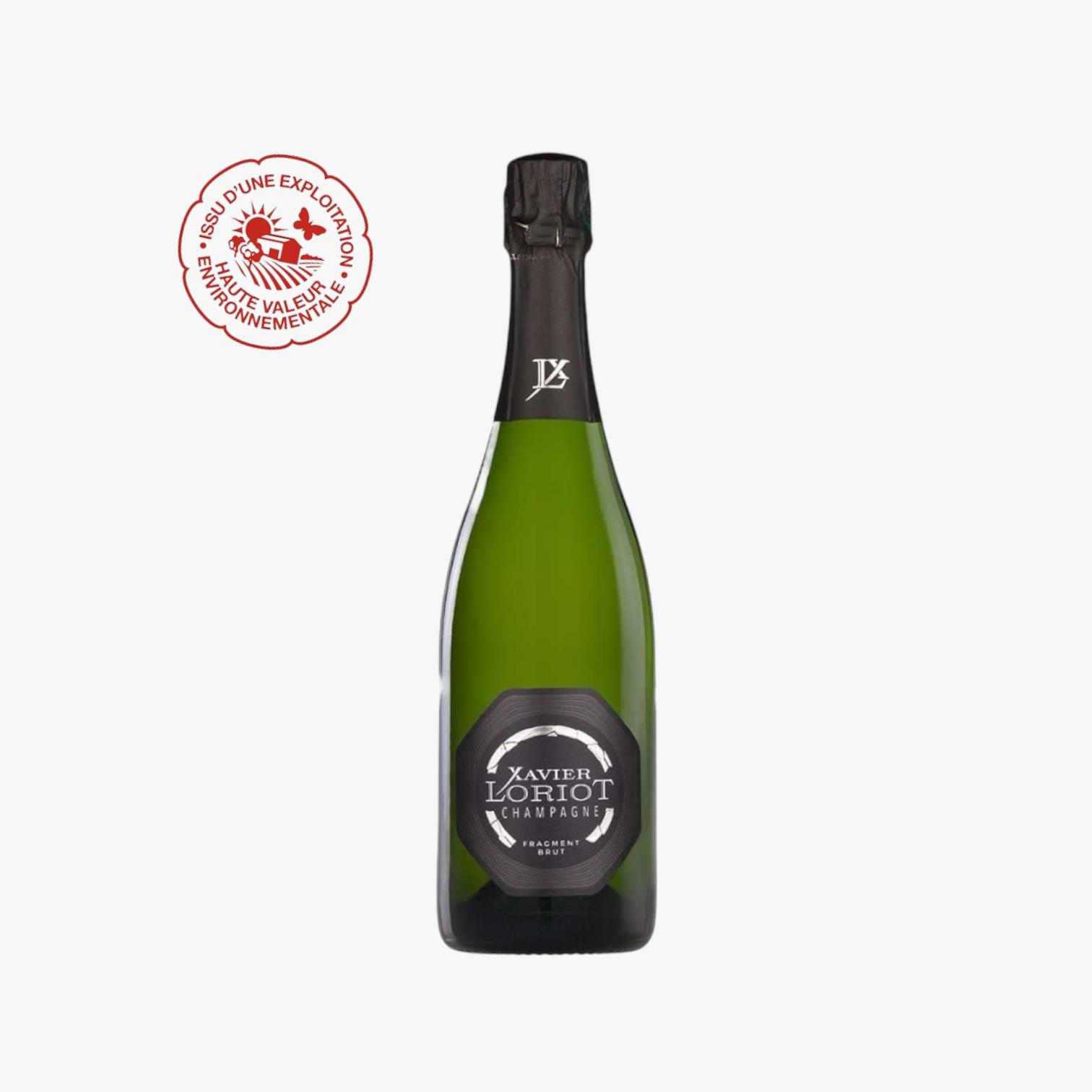 Champagne Brut Fragments de Noirs 75 cl, de Xavier Loriot