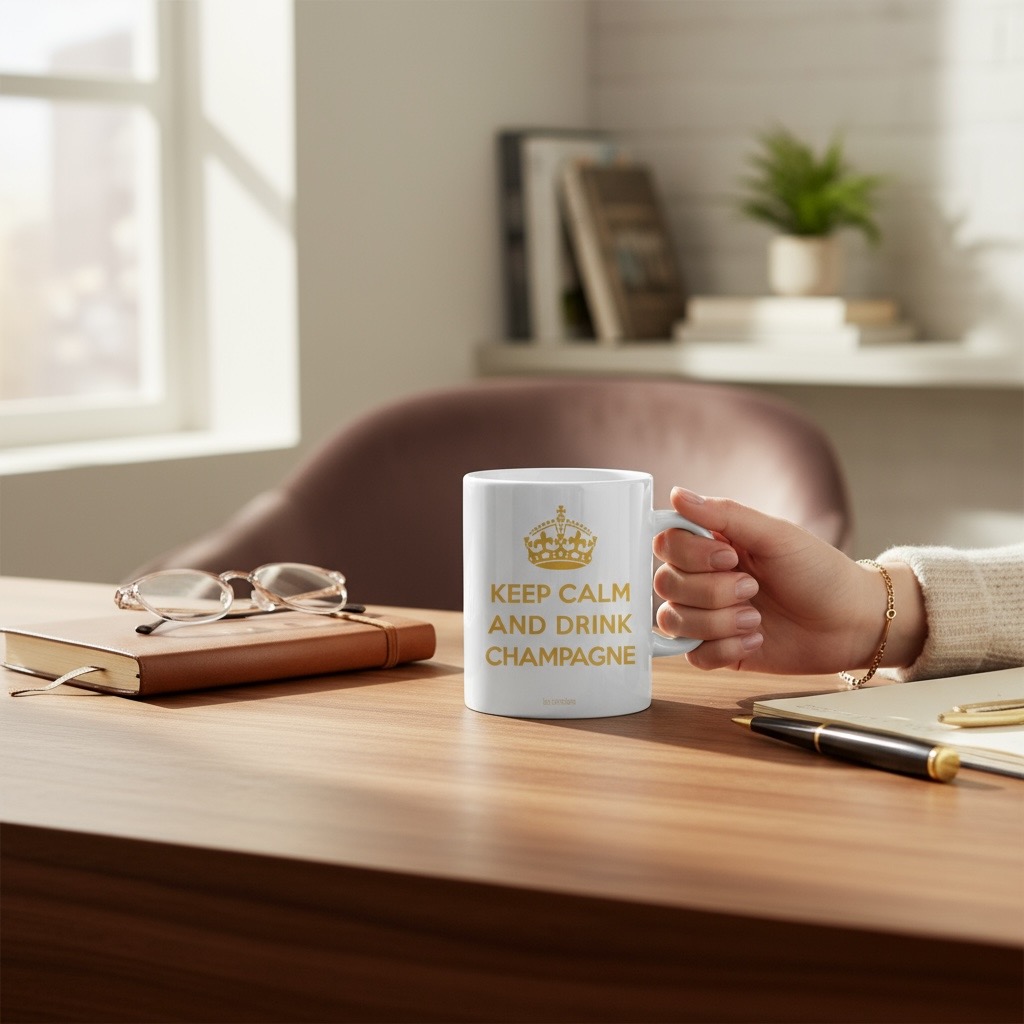 Mug Rigolo Drink Champagne /Vins