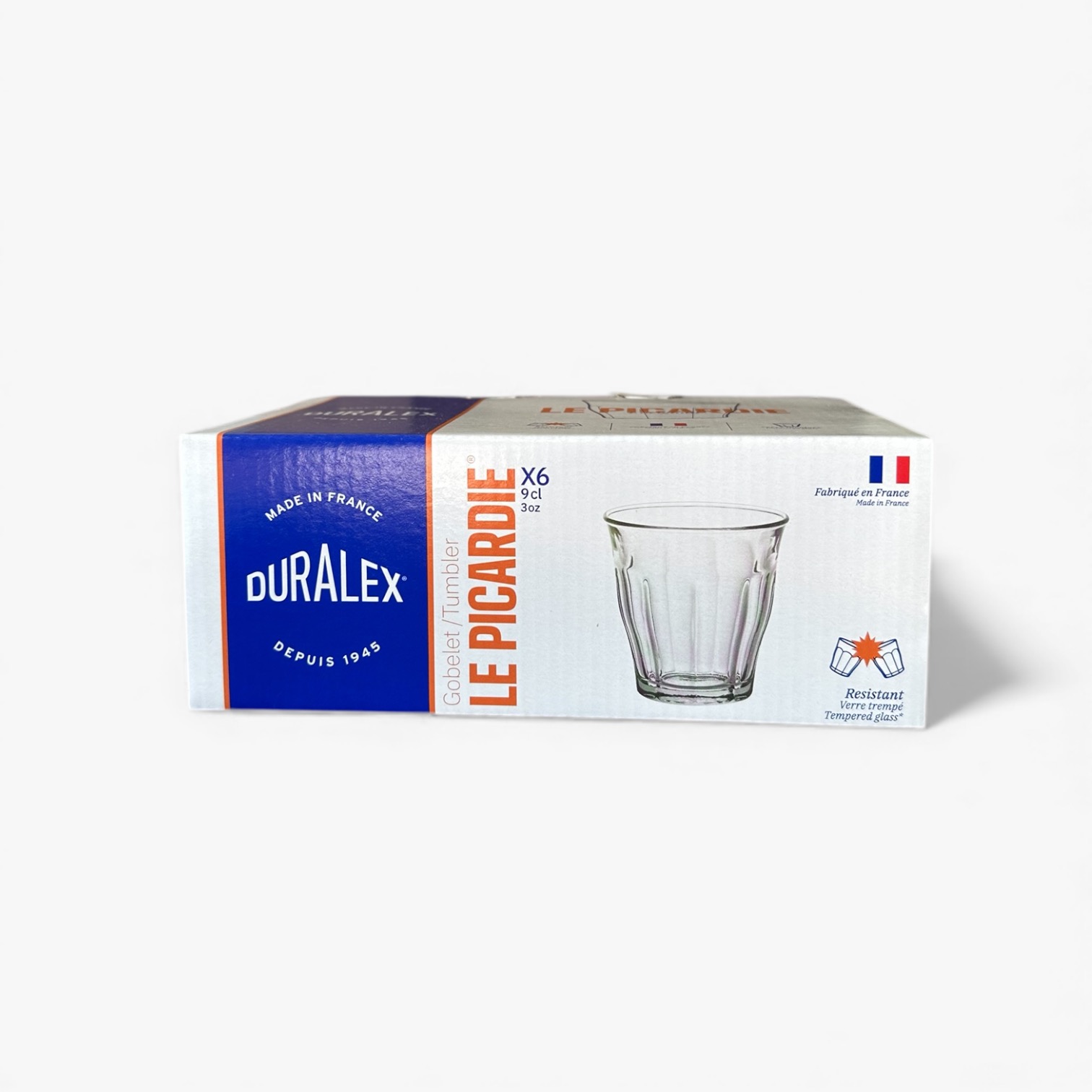 6 mini Verres Duralex Picardie 9 cl – Verrine