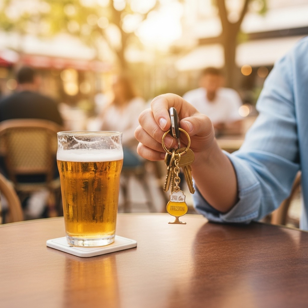 Porte-Clés “J’ai la Pression” – Cadeau Bière Original