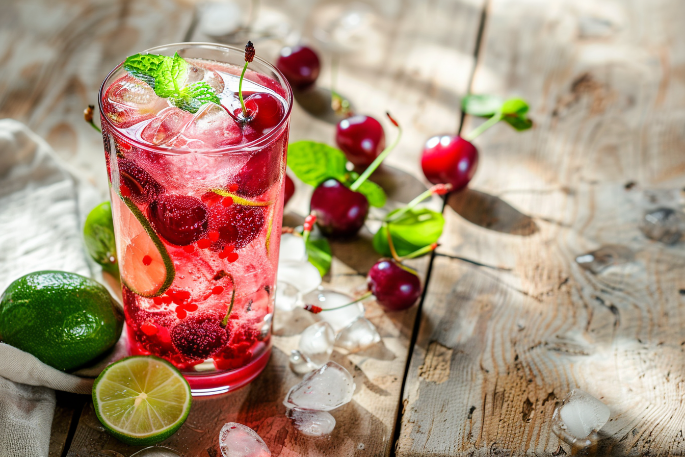 Mojito Cerise, une Recette Facile à Réaliser