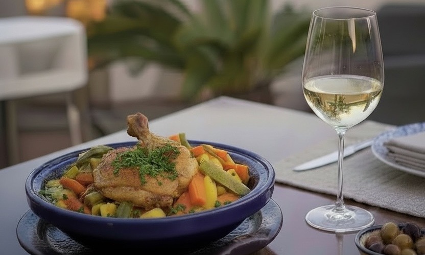 Que Boire avec un Tajine de Poulet ?