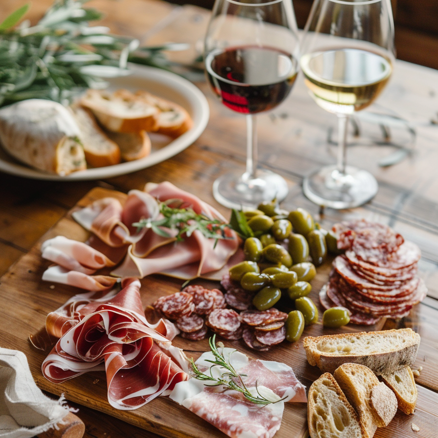 Quel vin avec une planche de charcuterie ?