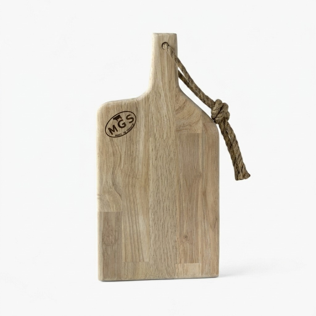 planche apéro bois made in mauge bois dHévéa vue de face