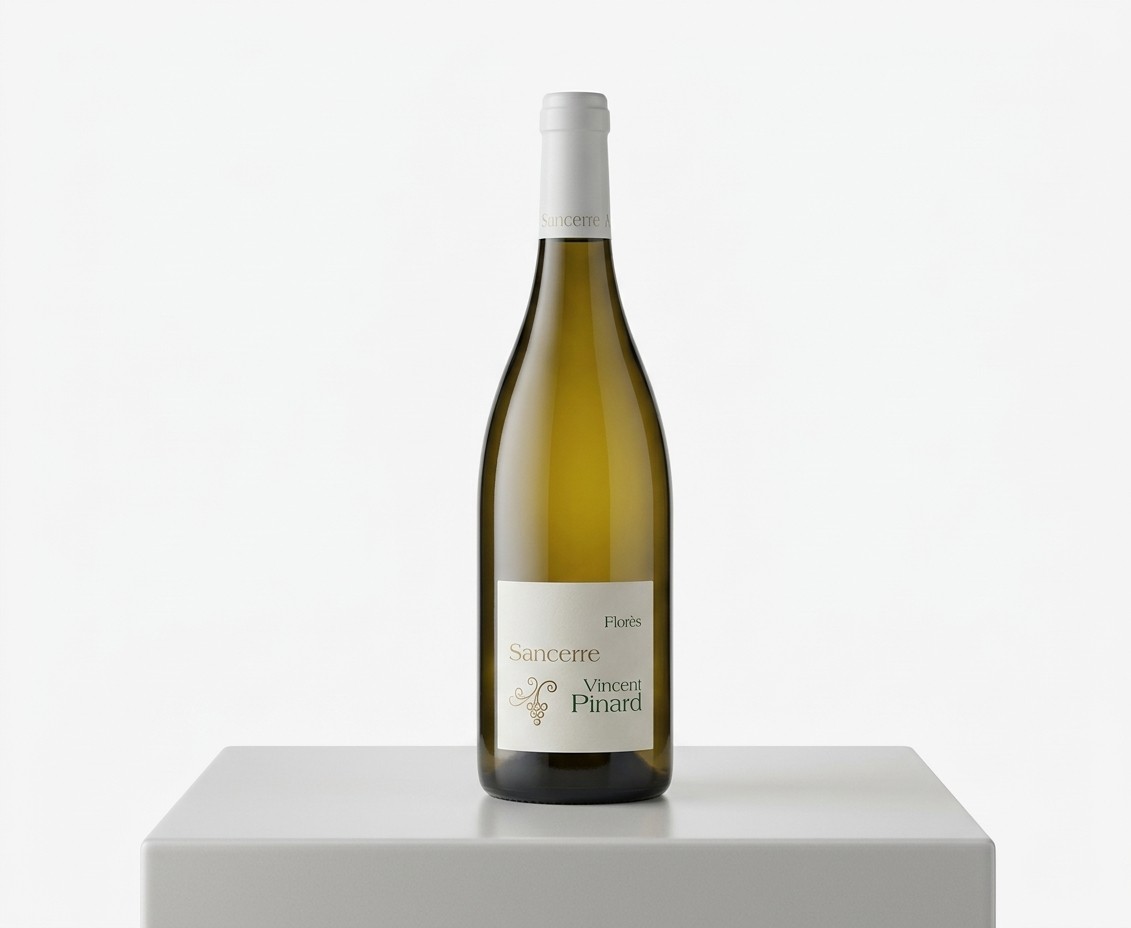 Bouteille sancerre flores bio 2025 vincent pinard