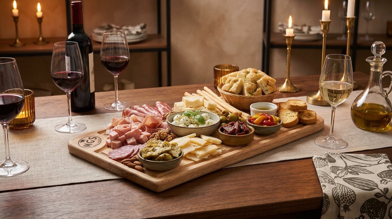 Idée planche apéro italienne