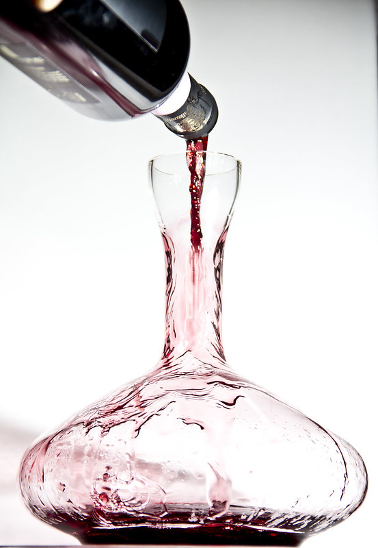 carafer un vin