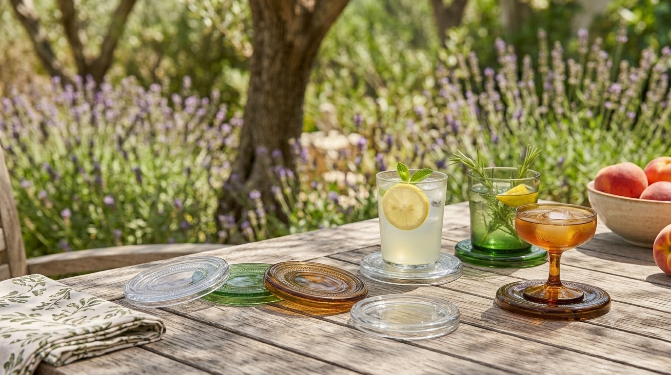 dessous de verre en verre recycle page accueil vins et tendances