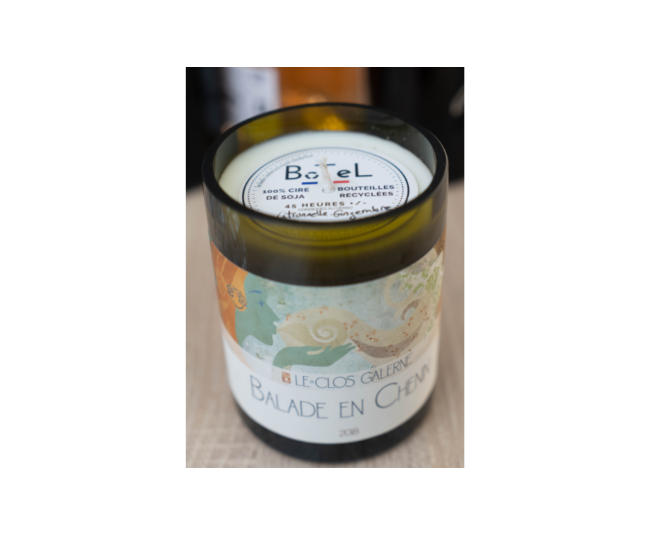 Bougie parfumée naturelle de chez Botel