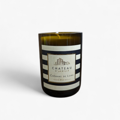 Bougie Parfumée Naturelle Crémant Loire/Vins Lifestyle/280g/Botel