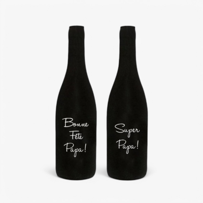 Duo Chaussettes Dégustation Bouteille Vin, Fête des Pères