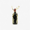 Sac Cadeau Bouteille Vin Filet Doré