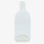 Bouteille Aplatie Translucide en Verre 75 cl – Service Apéro