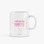 Mug Humour "J'suis pompette"/Vins Lifestyle/33cl/Les Cornichons