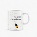Mug Anniversaire homme humour/Vins Lifestyle/33cl/Les Cornichons