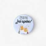 Magnet Décapsuleur Apéro/Serv Ambiance Apéro/56 mm/Les Cornichons
