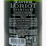 Champagne Brut Fragments de Noirs Xavier Loriot- 37,5 cl