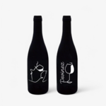 Set de 2 Chaussettes bouteilles de Vin, "Devinez"