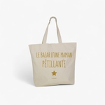 Tote Bag Maman Pétillante – Idée Cadeau 100 % Pep’s