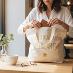 Tote Bag Maman Pétillante – Idée Cadeau 100 % Pep’s