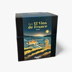 Coffret Dégustation 12 Vins de France en Tubes, Flakon Paris