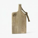 planche apéro bois made in mauge bois d'Hévéa vue de face