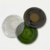 Assortiment des 3 couleurs desous verres plates et culotées
