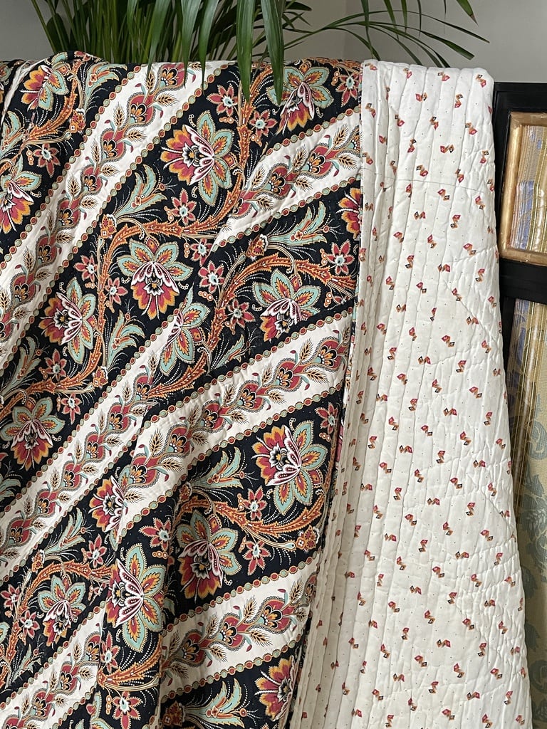 ancienne-couverture-boutis-indienne-coton-imprime-dessus-de-lit-linge-ancien-antiqute-brocante